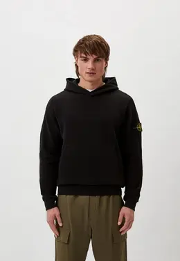 Stone Island: Чёрная толстовка 