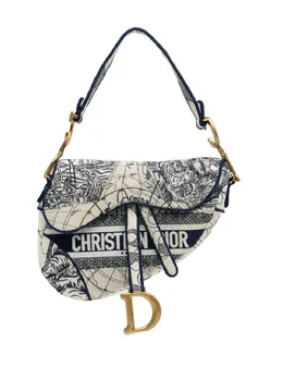 Christian Dior Pre-Owned: Голубая сумка 