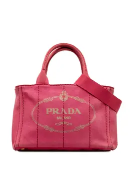 Prada Pre-Owned: Розовая сумка-шоппер