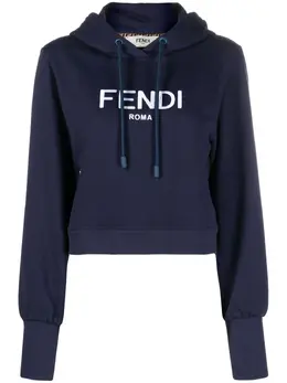 FENDI: Толстовка с принтом 