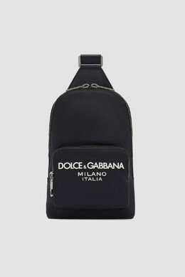 Dolce & Gabbana: Тёмный рюкзак 