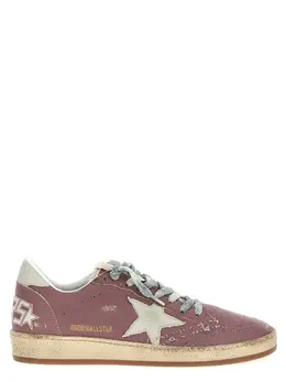 Golden Goose: Розовые кроссовки  Ball Star