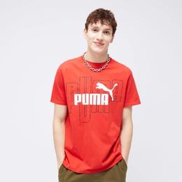 PUMA: Красная футболка 