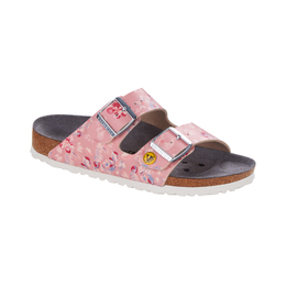 Birkenstock: Розовые сабо  Arizona