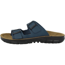 Birkenstock: Синие сабо  Birko Flor