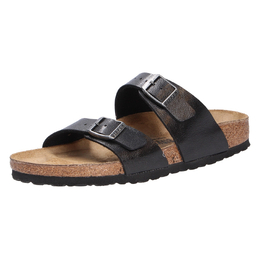 Birkenstock: Чёрные сабо 