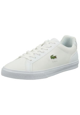 Lacoste: Белые кроссовки 