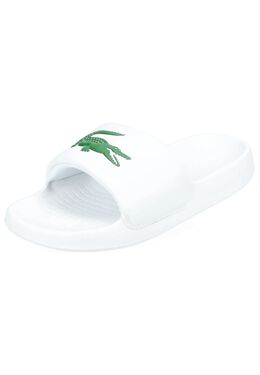 Lacoste: Белые сабо 