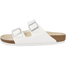 Birkenstock: Белые сандалии  Arizona Birko Flor