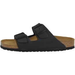 Birkenstock: Чёрные сандалии  Arizona Birko Flor