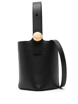 Loewe: Чёрная сумка  Bucket