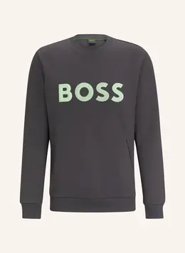 BOSS: Зелёная толстовка 