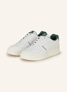 Lacoste: Белые кроссовки 