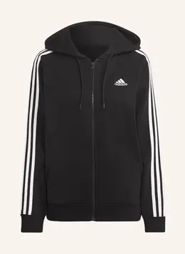 Adidas: Чёрная толстовка  Essentials