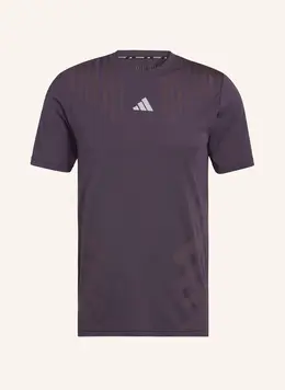 Adidas: Фиолетовая футболка 