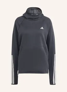 Adidas: Чёрная толстовка 