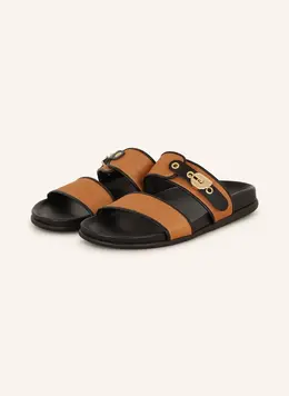 Ancient Greek Sandals: Чёрные сабо 