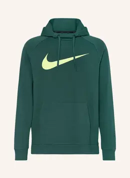 Nike: Жёлтая толстовка  Dri FIT