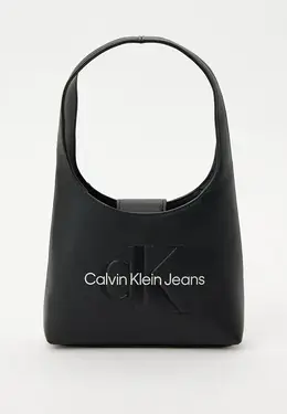 Calvin Klein Jeans: Чёрная сумка 