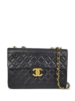 CHANEL Pre-Owned: Чёрная сумка 