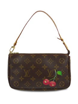 Louis Vuitton Pre-Owned: Коричневый клатч 