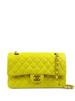 CHANEL Pre-Owned: Жёлтая сумка 