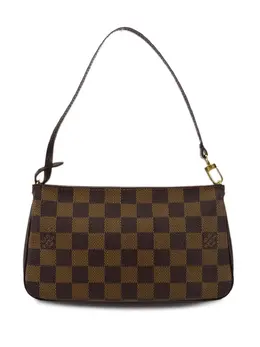 Louis Vuitton Pre-Owned: Коричневый клатч 