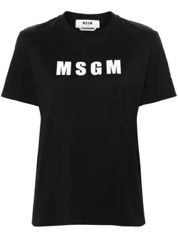 MSGM: Футболка с принтом 