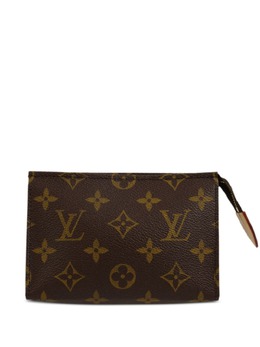 Louis Vuitton Pre-Owned: Коричневый клатч