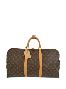 Louis Vuitton Pre-Owned: Коричневая сумка 