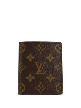 Louis Vuitton Pre-Owned: Коричневый кошелёк