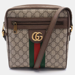 Gucci: Бежевая сумка  Ophidia GG