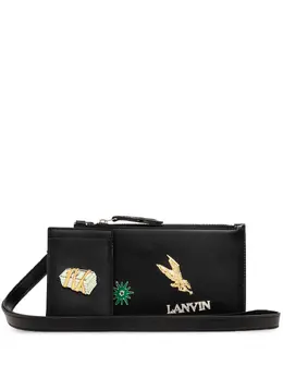 Lanvin: Чёрный клатч 