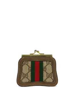 Gucci Pre-Owned: Коричневый кошелёк 