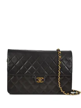 CHANEL Pre-Owned: Чёрная сумка 