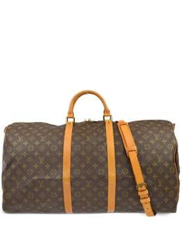 Louis Vuitton Pre-Owned: Коричневая сумка