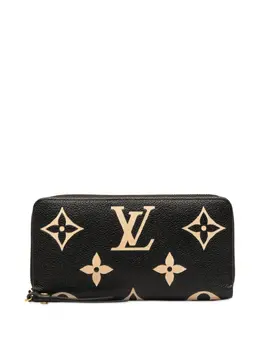 Louis Vuitton Pre-Owned: Чёрный кошелёк 