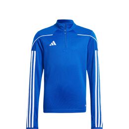 ADIDAS PERFORMANCE: Синий свитшот