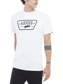 Vans: Белая футболка Patch