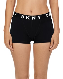 DKNY: Чёрные трусы 