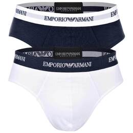 Emporio Armani: Белые трусы 