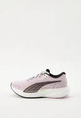 PUMA: Фиолетовые кроссовки 