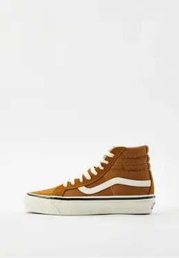 Vans: Коричневые кеды 