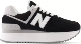 New Balance: Чёрные кроссовки  574