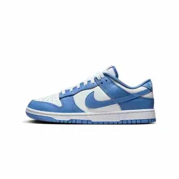 NIKE: Синие кроссовки  Dunk Low Retro