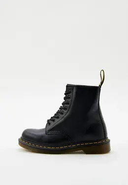 Dr. Martens: Чёрные ботинки 