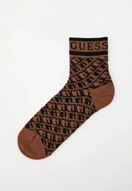 Guess: Коричневые носки