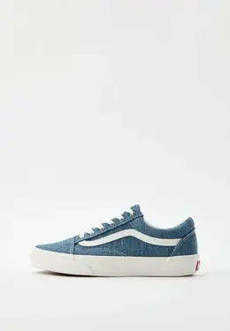 Vans: Голубые кеды 