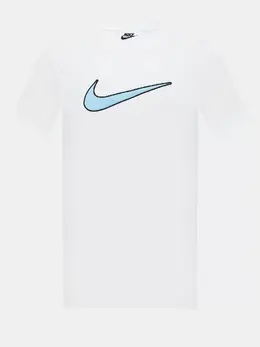 NIKE: Белая футболка 