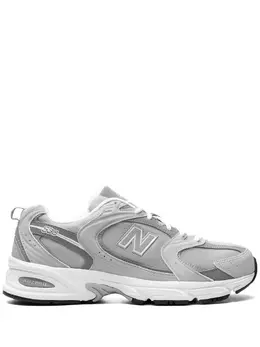 New Balance: Светлые кроссовки 